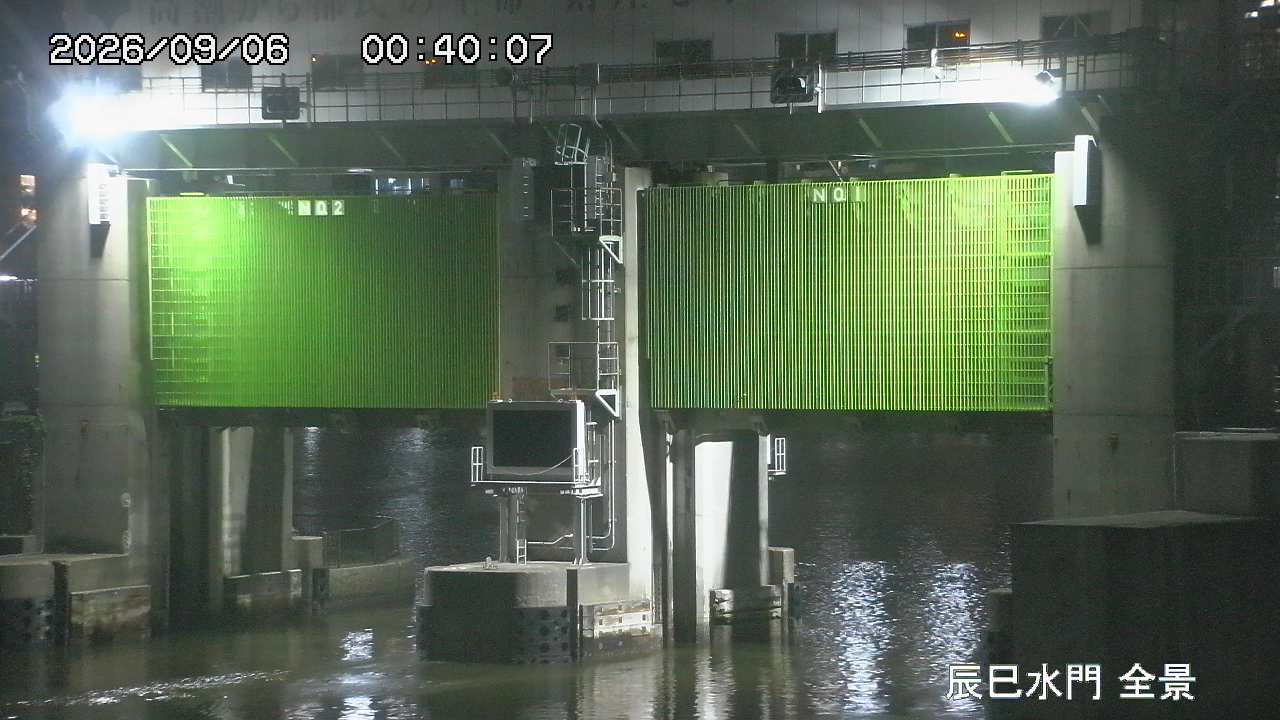 水門全景カメラ