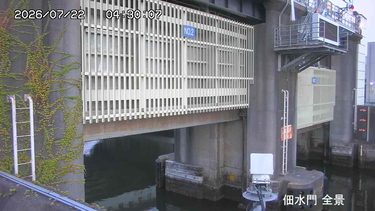 水門全景カメラ