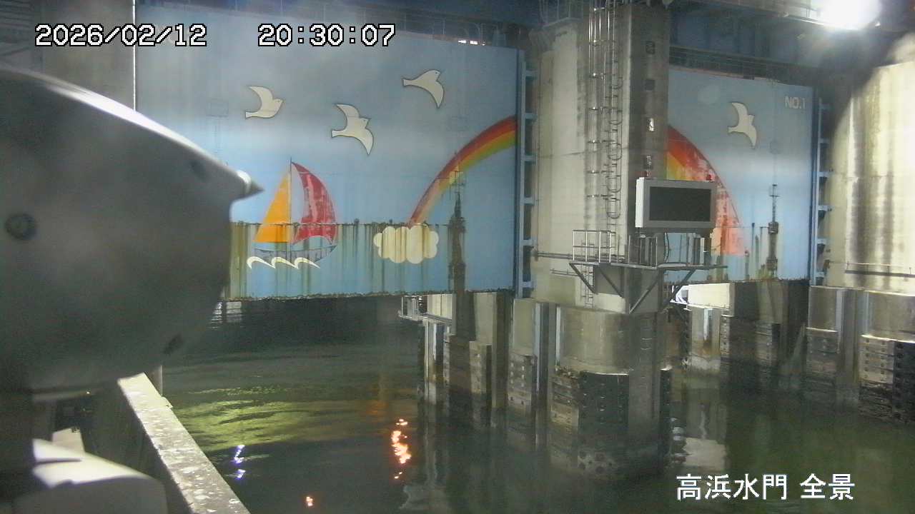 Floodgate full view camera