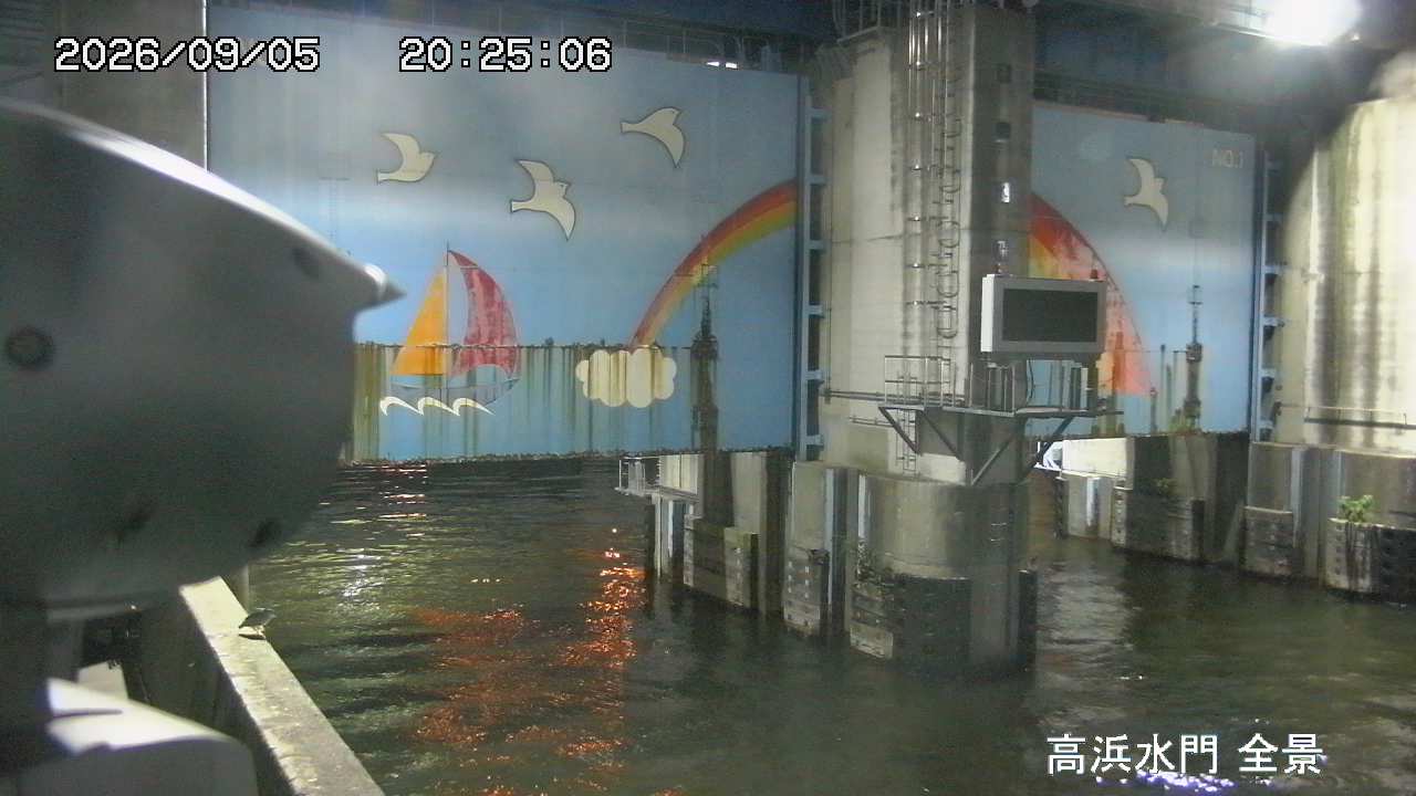 水門全景カメラ