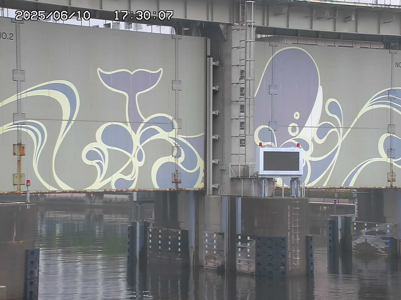 水門全景カメラ